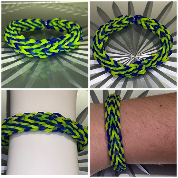 Flamepixie_ Other - [💙🆓]   3/10$   🛍 Handmade Rainbow Loom bracelet 🌈💖